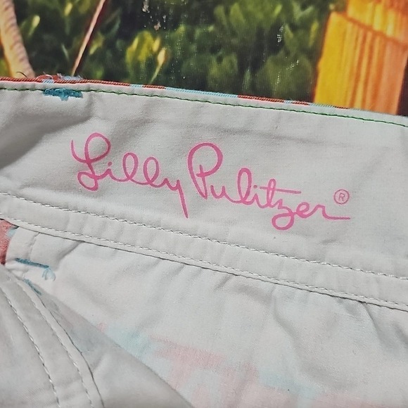 Lilly Pulitzer Callahan Shorts Size 4 - Picture 3 of 5